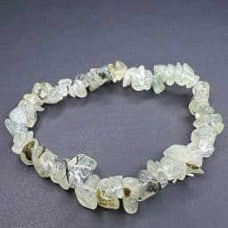 Prehnite Chip Bead Bracelet