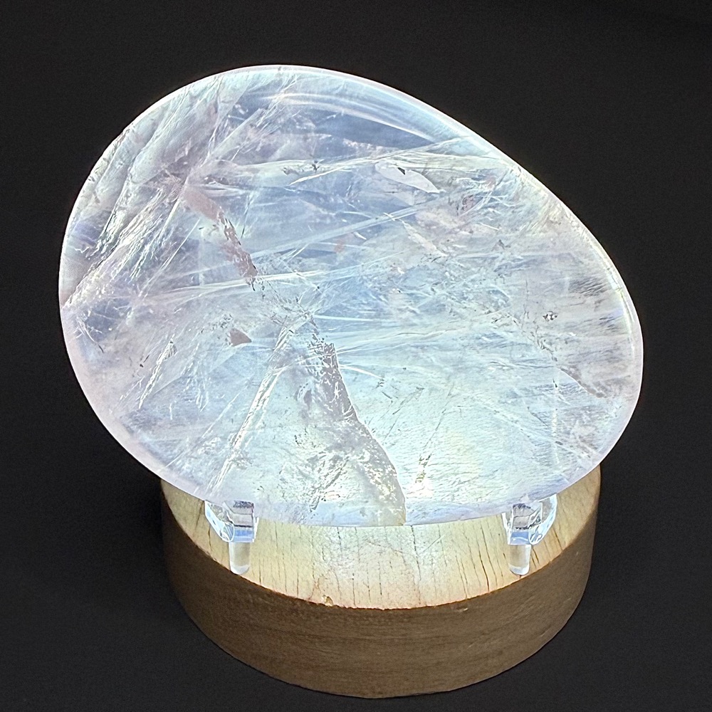 PR602 Rose Quartz Disk