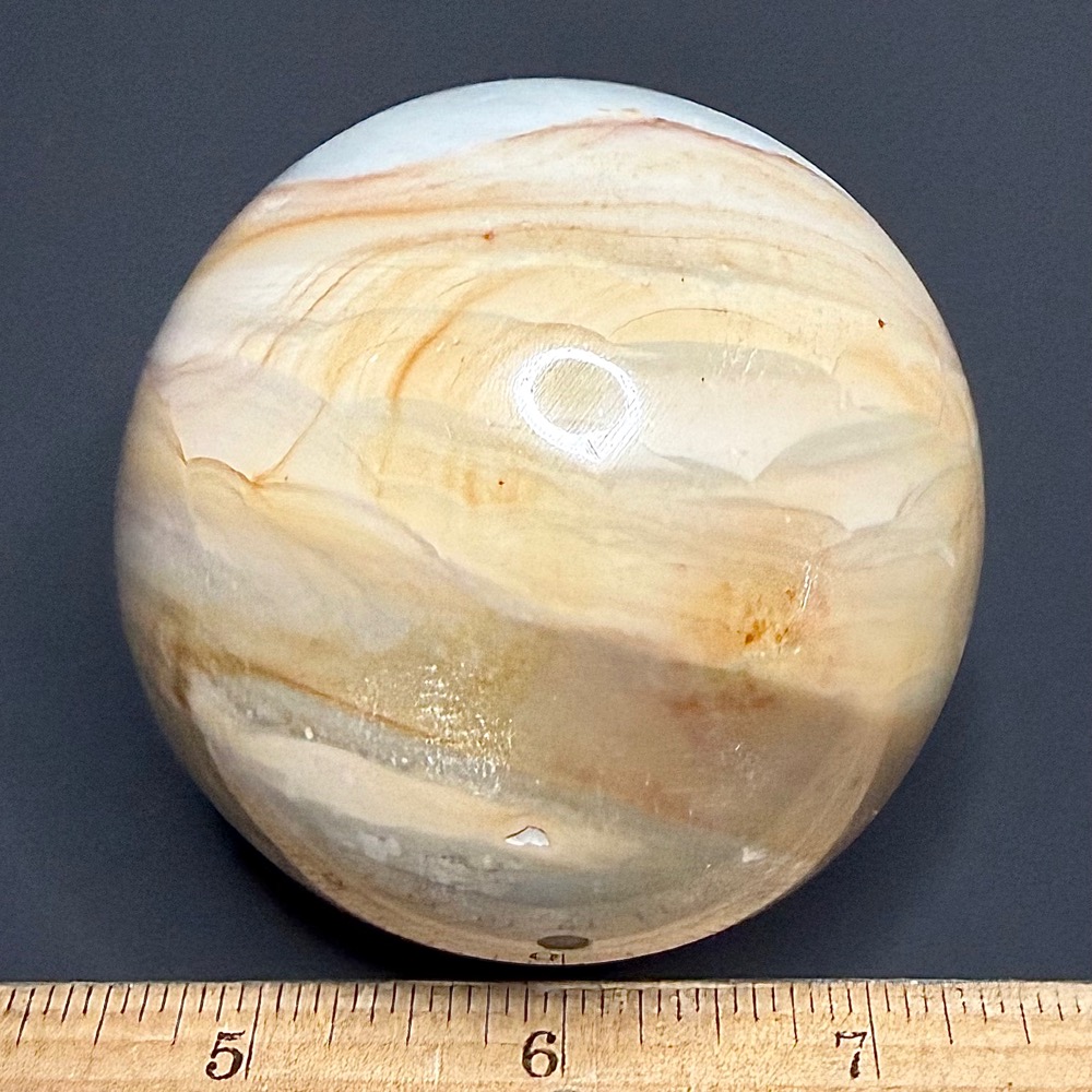 SP315 Fishscale Poly Chrome Jasper Sphere - Image 2