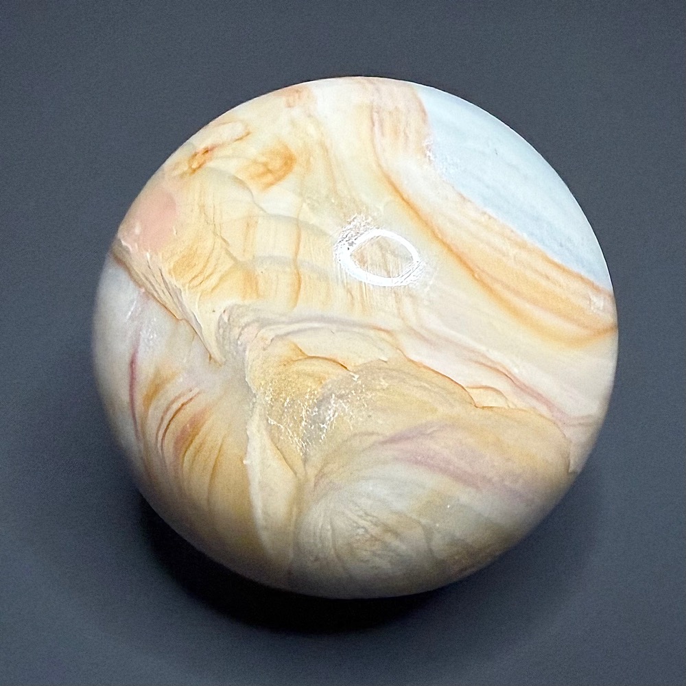 SP315 Fishscale Poly Chrome Jasper Sphere - Image 3