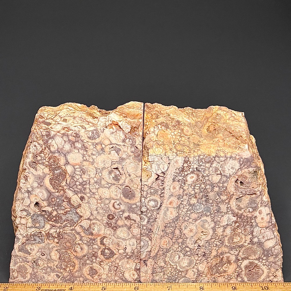 BK410 Birdseye Rhyolite Bookends - Image 3