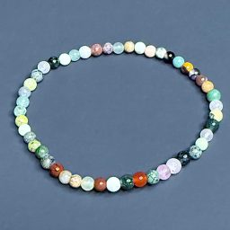 BR102 Multi Stone Gemstone Beads Bracelet