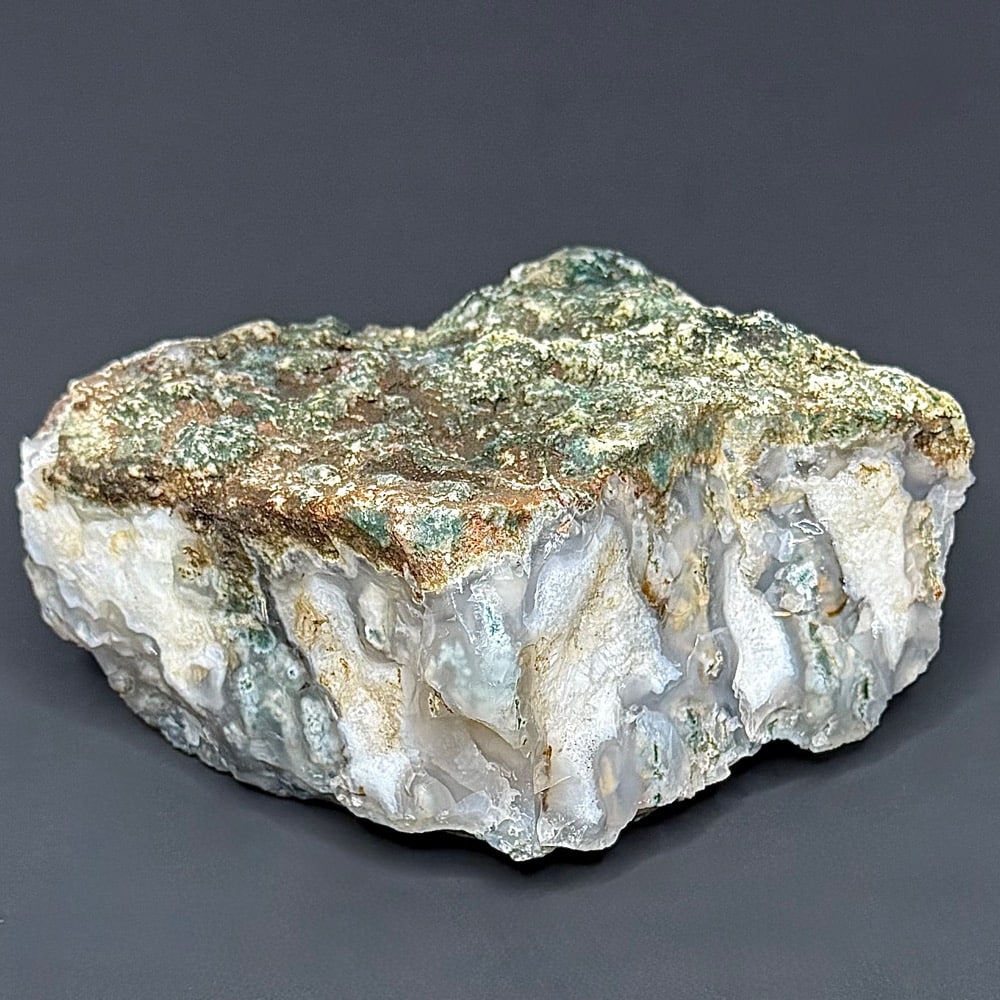 BCR302 India Green Moss Agate