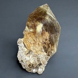 M314 Smoky Landscape Quartz Rutilated Crystal