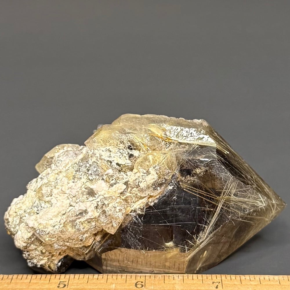M314 Smoky Landscape Quartz Rutilated Crystal - Image 4