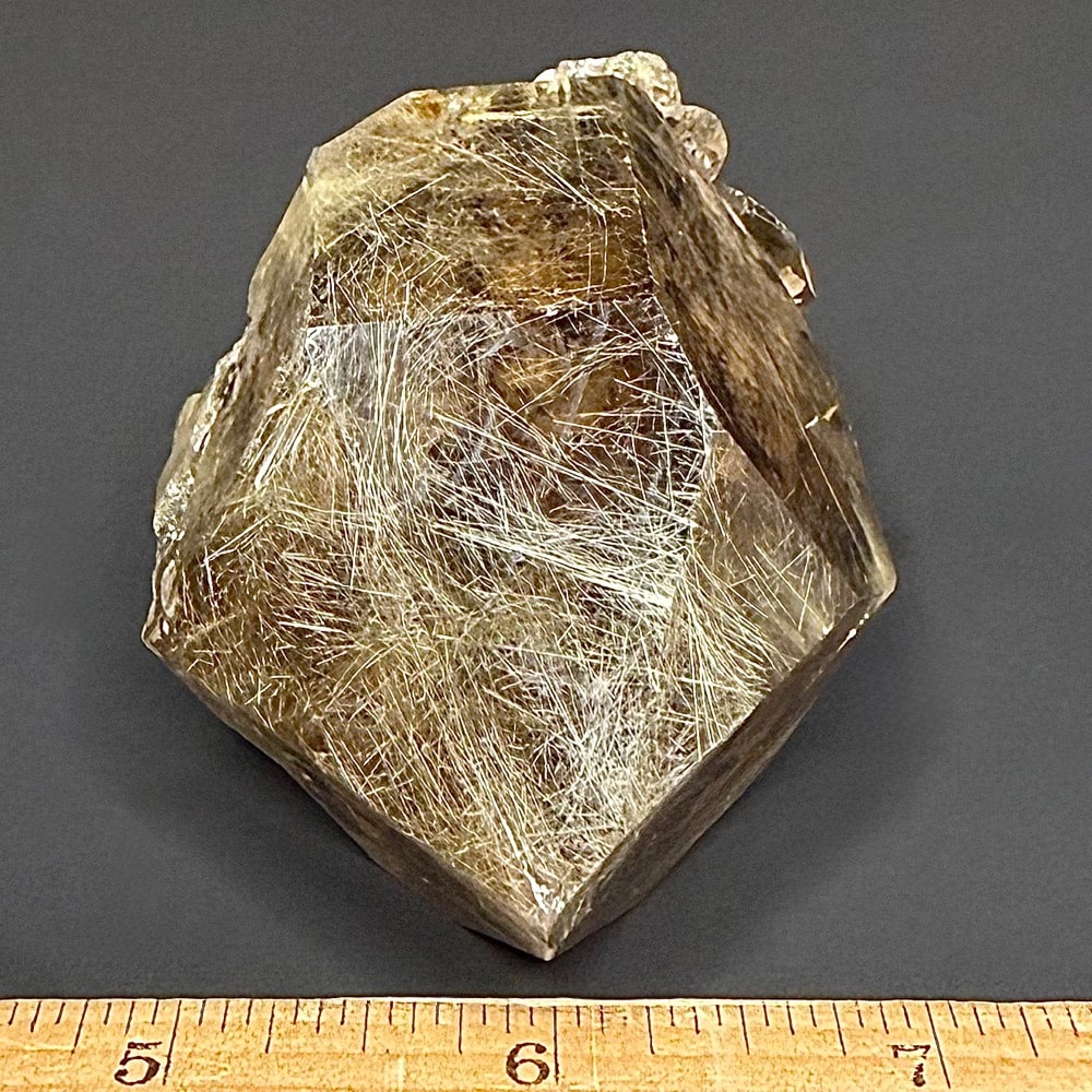 M314 Smoky Landscape Quartz Rutilated Crystal - Image 3