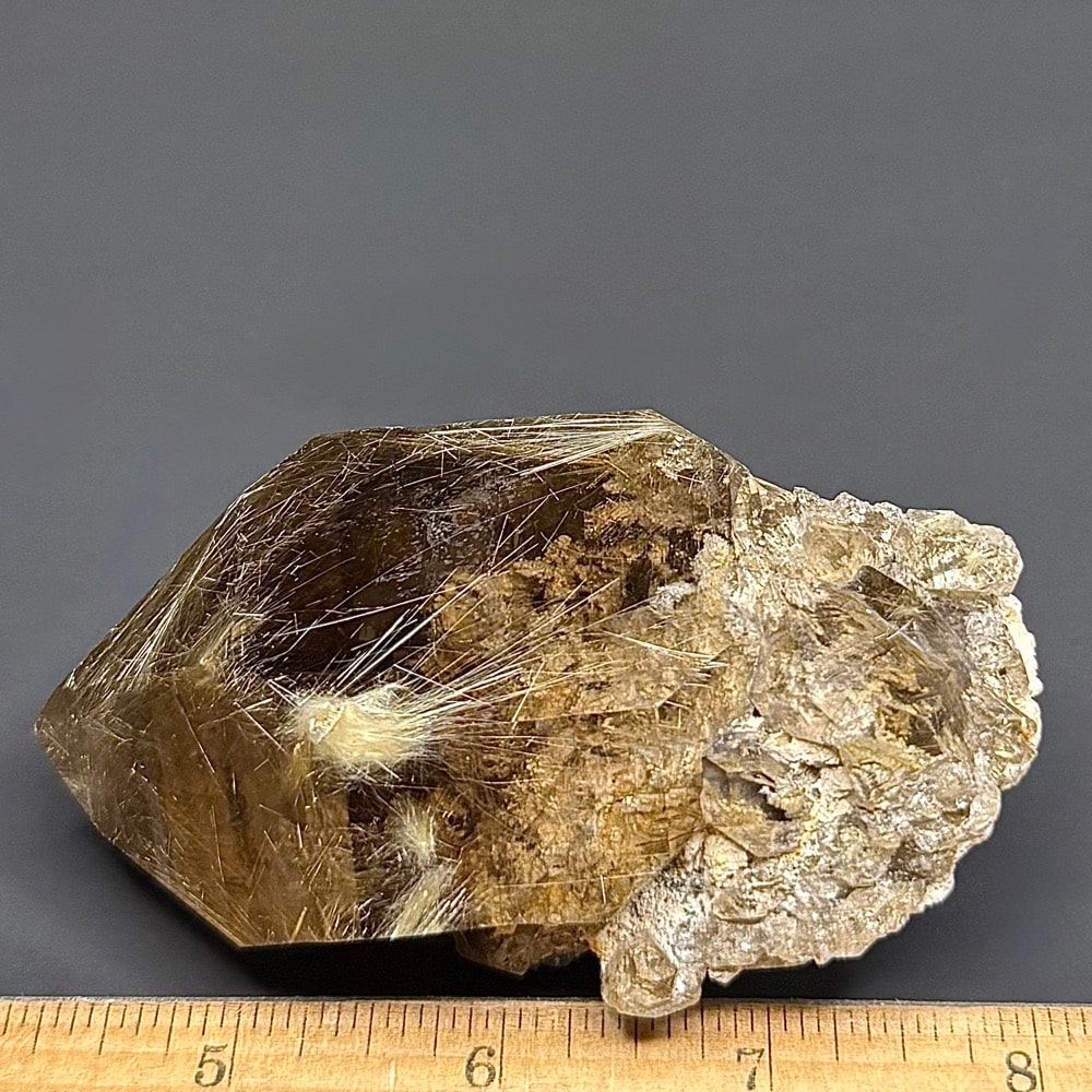 M314 Smoky Landscape Quartz Rutilated Crystal - Image 2