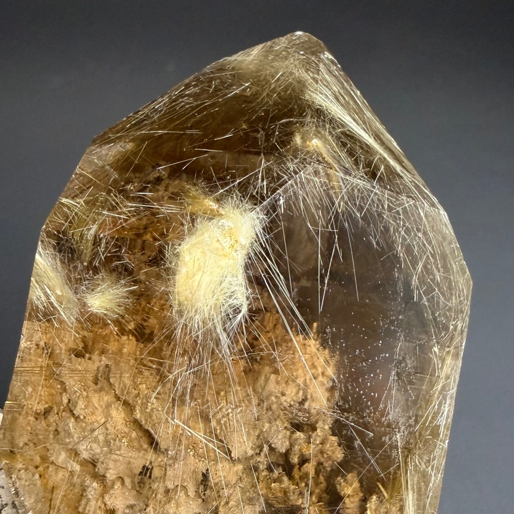 M314 Smoky Landscape Quartz Rutilated Crystal - Image 5