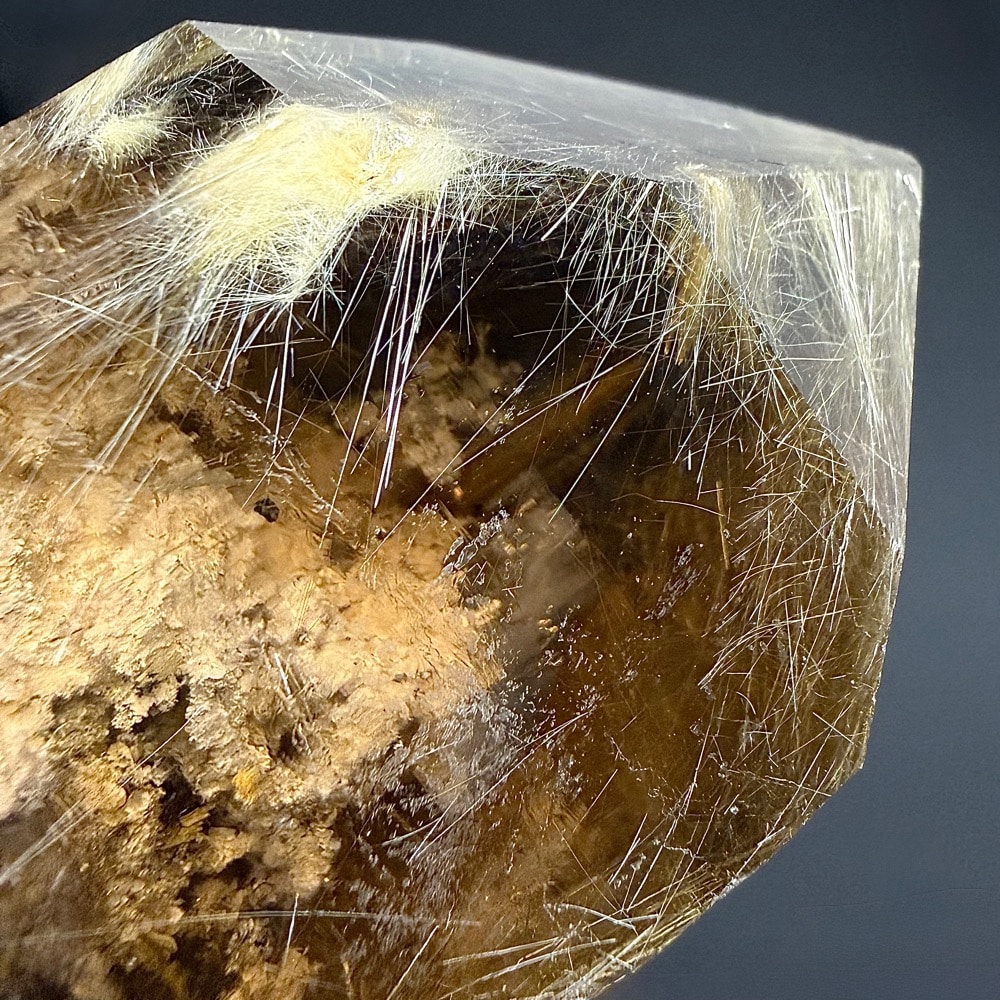 M314 Smoky Landscape Quartz Rutilated Crystal - Image 6