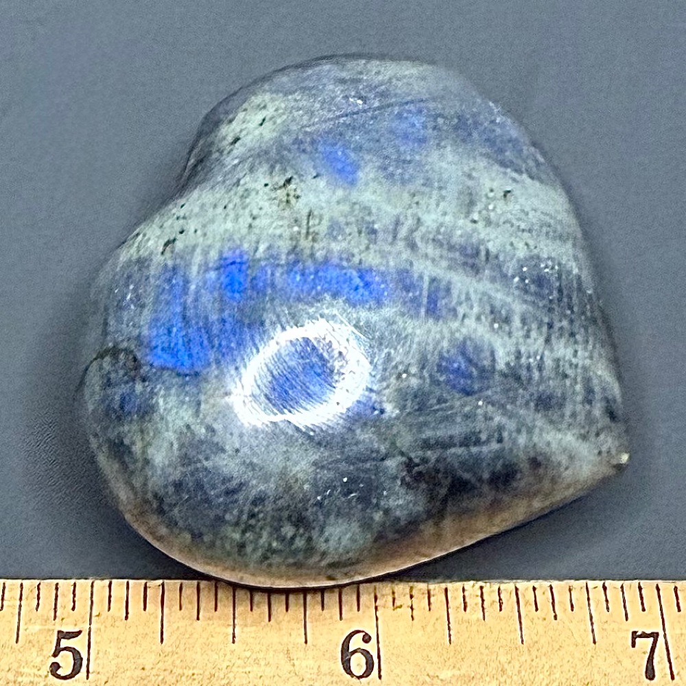 H305 Labradorite Heart