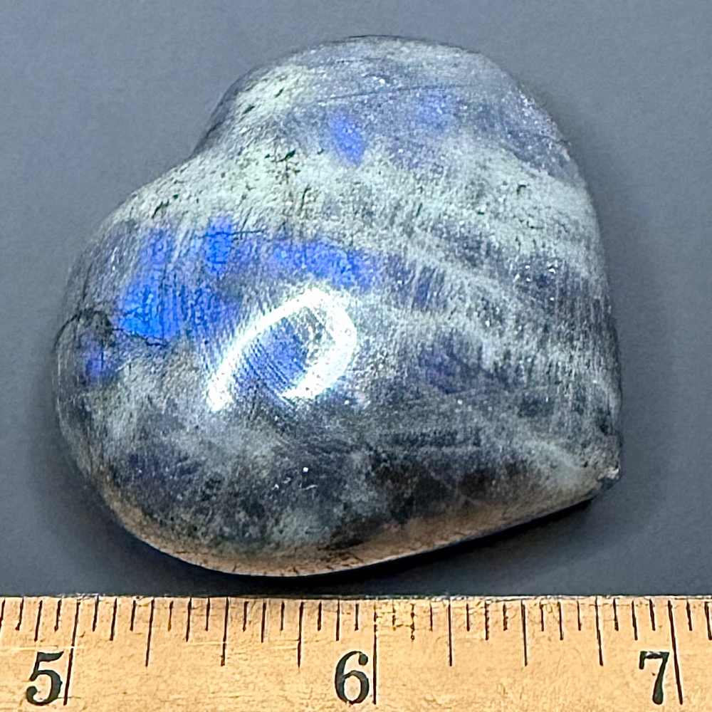 H305 Labradorite Heart - Image 2