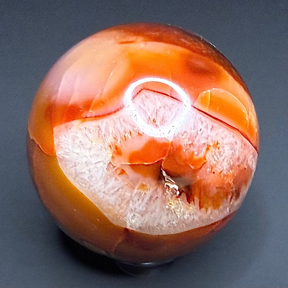 SP403 Carnelian Agate Sphere