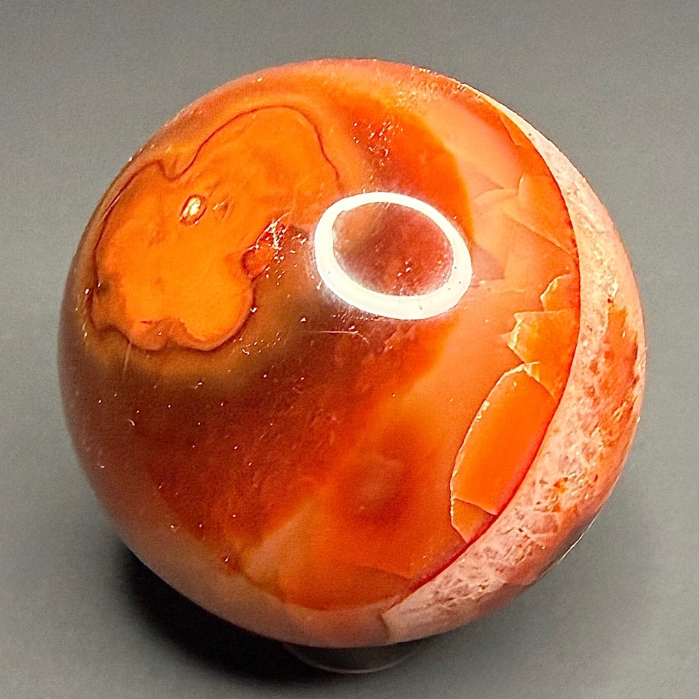 SP403 Carnelian Agate Sphere