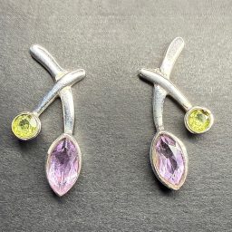 E307 Amethyst and Peridot
