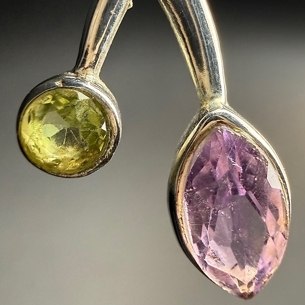 E307 Amethyst and Peridot