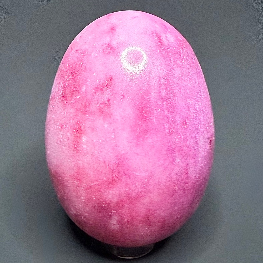 EGG815 Tie Dye Pink Marble Egg