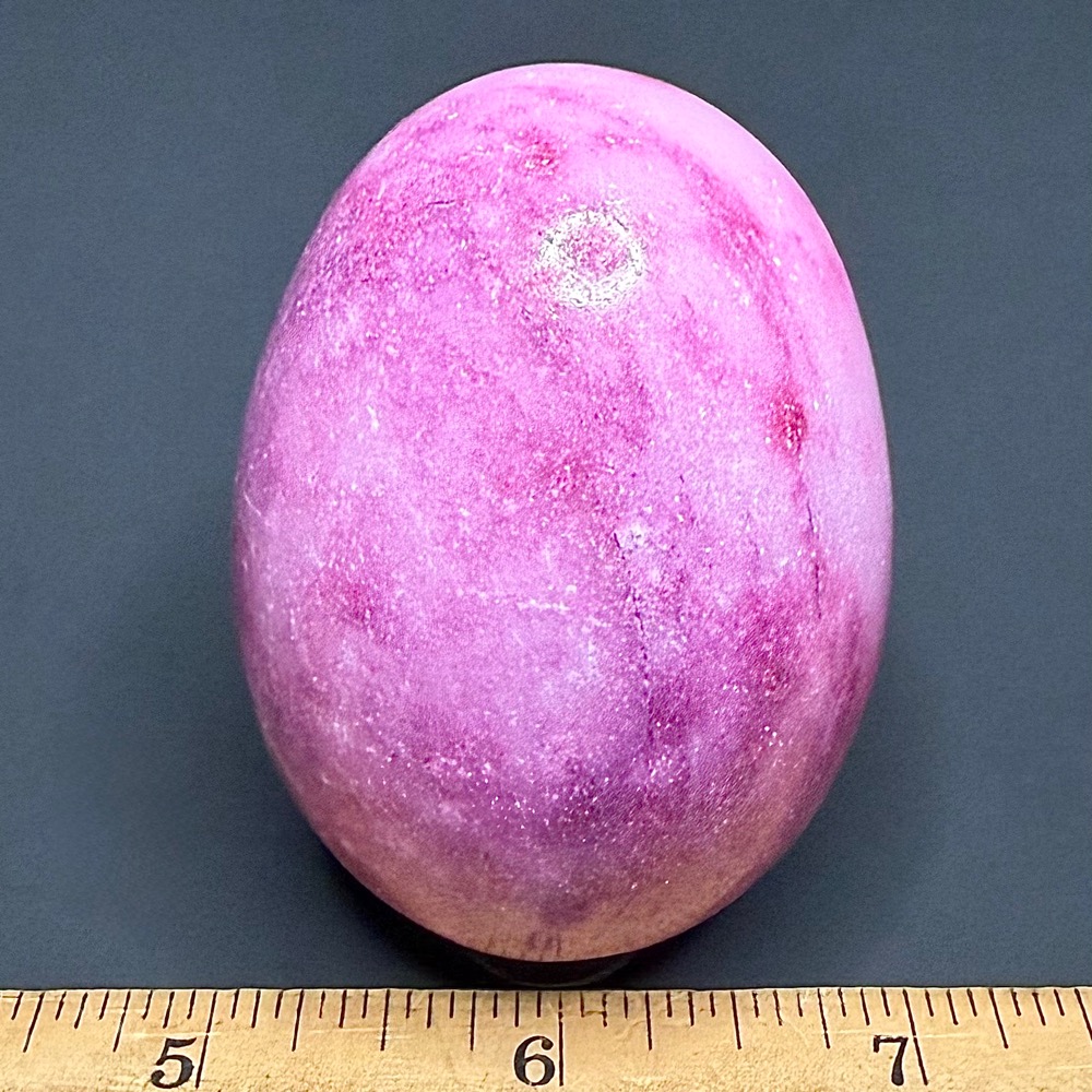 EGG815 Tie Dye Pink Marble Egg