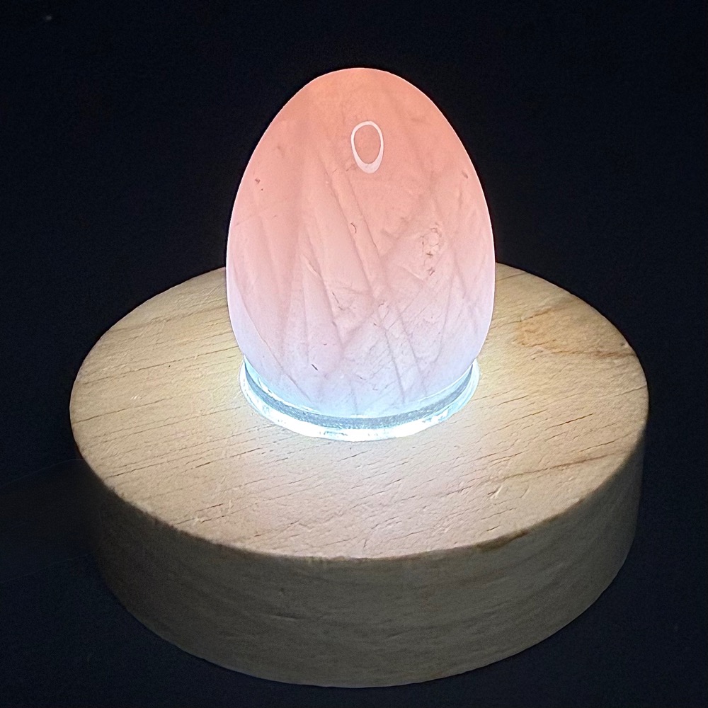 EGG814 Rose Quartz Egg