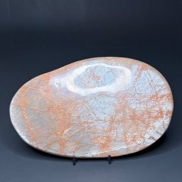 PR805 Salmon Moonstone Plaque