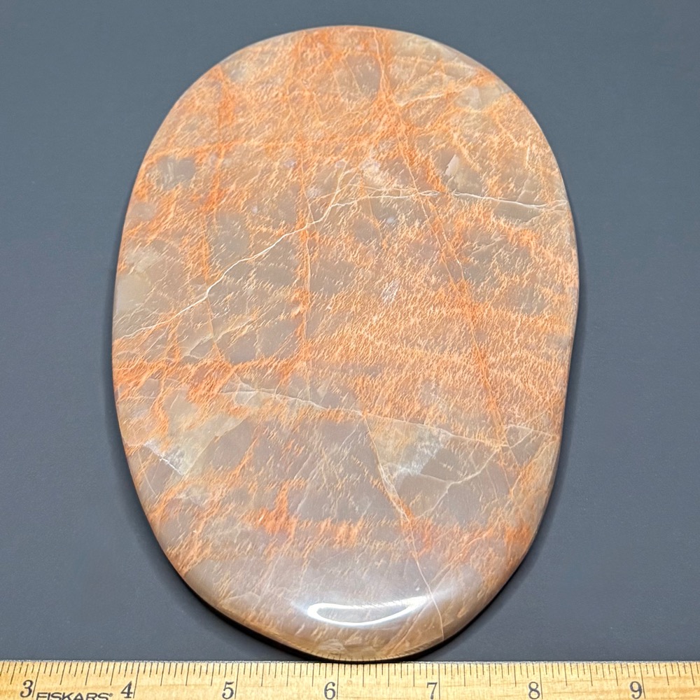 PR805 Salmon Moonstone Plaque - Image 2