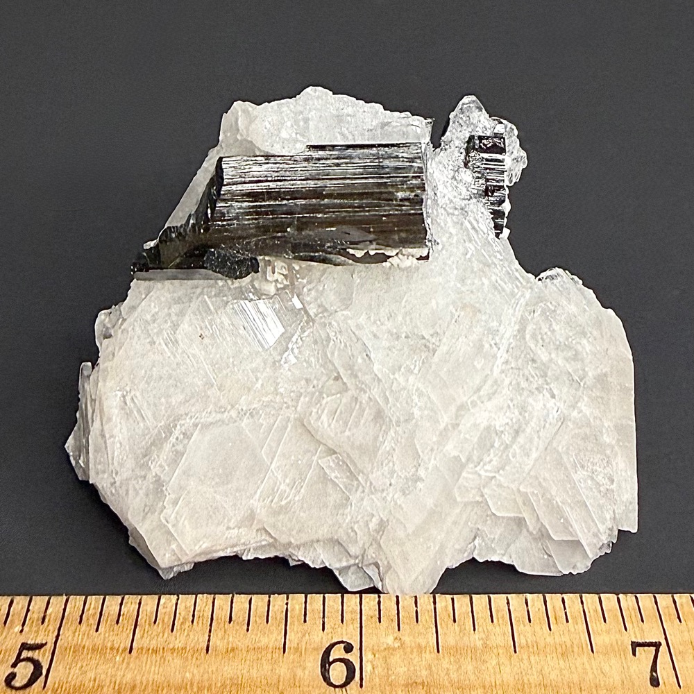 M704 Green Tourmaline in Cleavelandite Matrix - Image 2