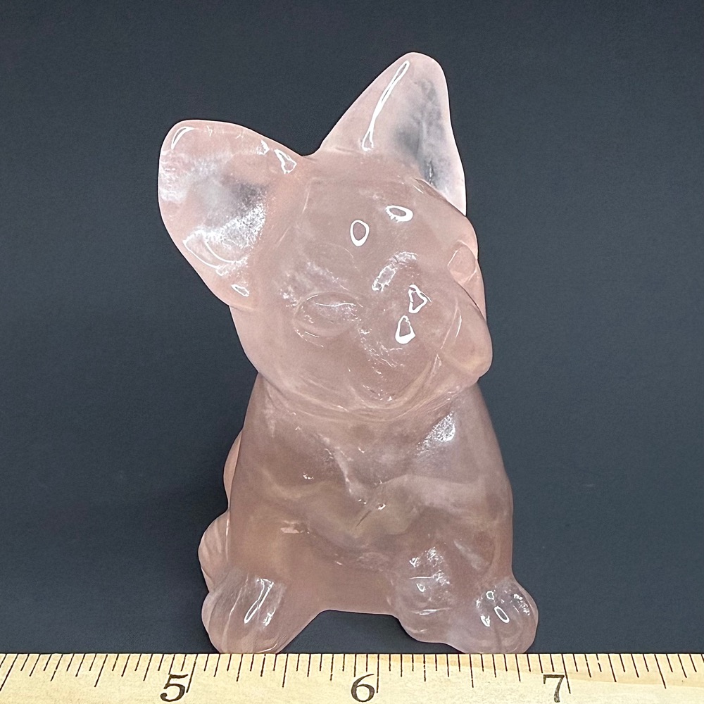 CV411 Rose Quartz Frenchie - Image 3