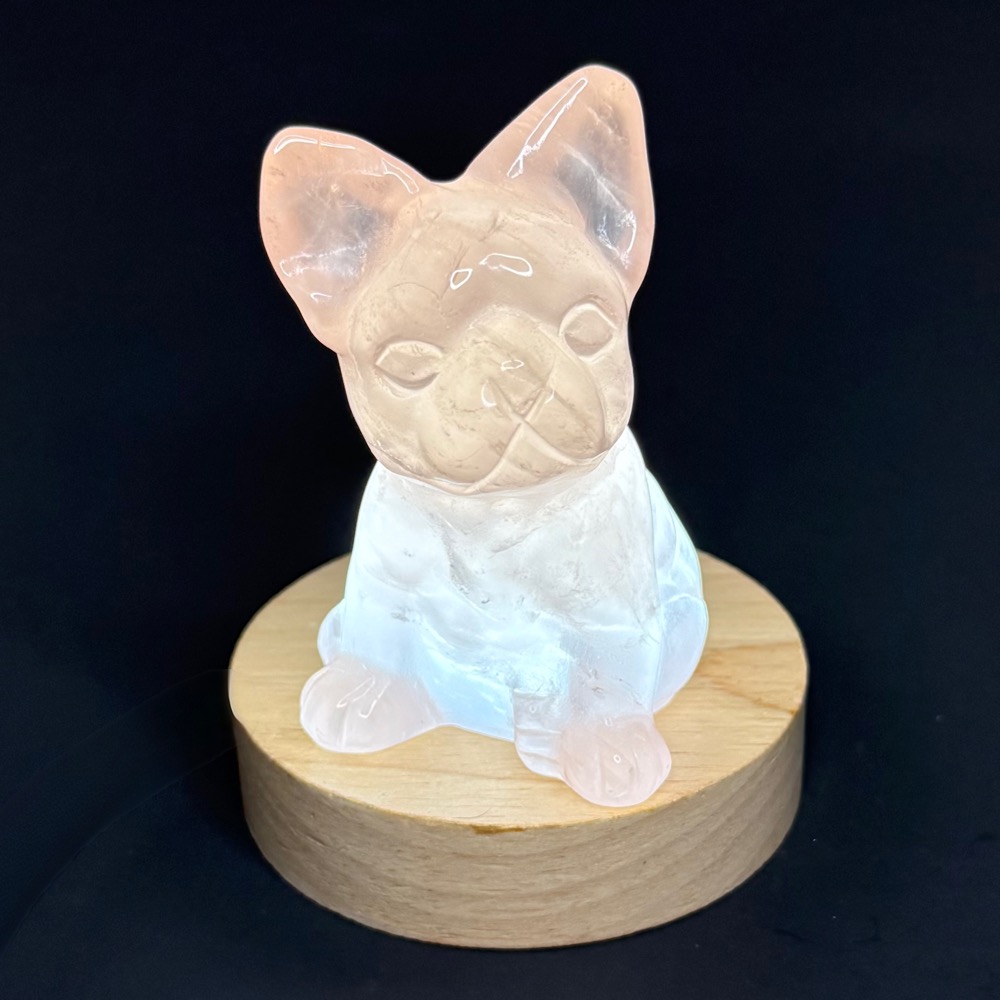 CV411 Rose Quartz Frenchie