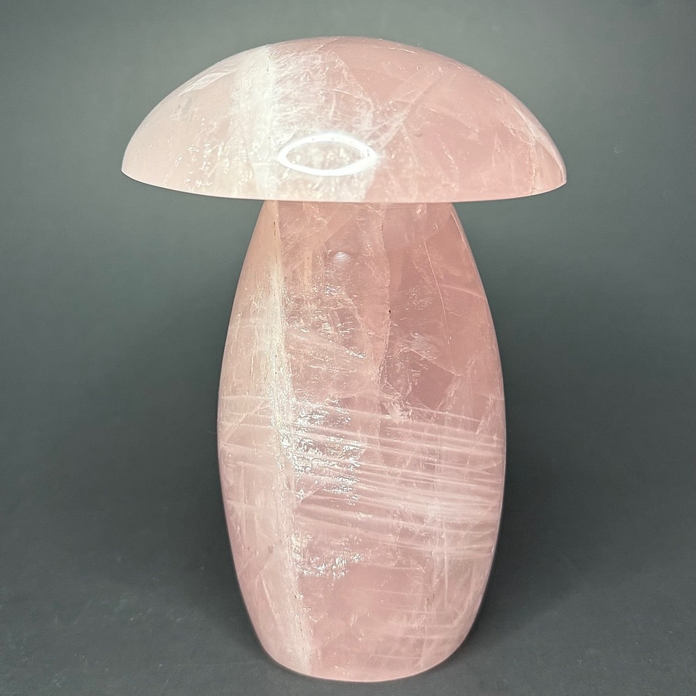 PR915 Rose Quartz Mushroom