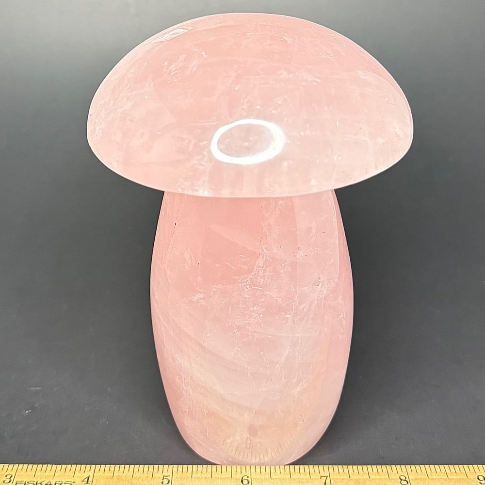 PR915 Rose Quartz Mushroom - Image 2