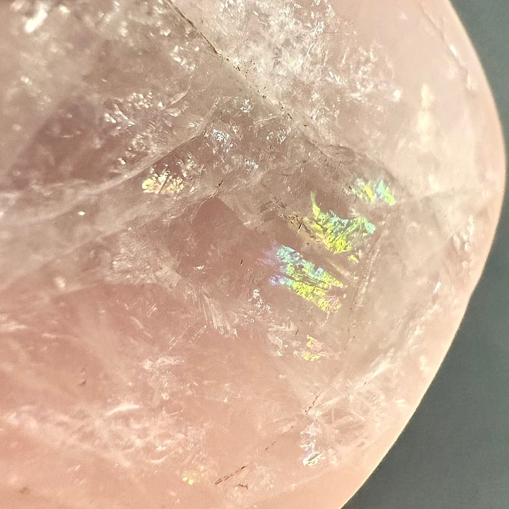 PR915 Rose Quartz Mushroom - Image 6