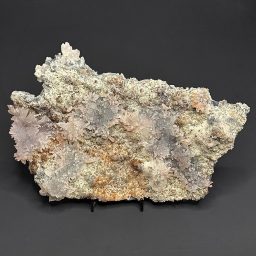 GAL902 FLOWER QUARTZ WITH CALCITE AND CELADONITE