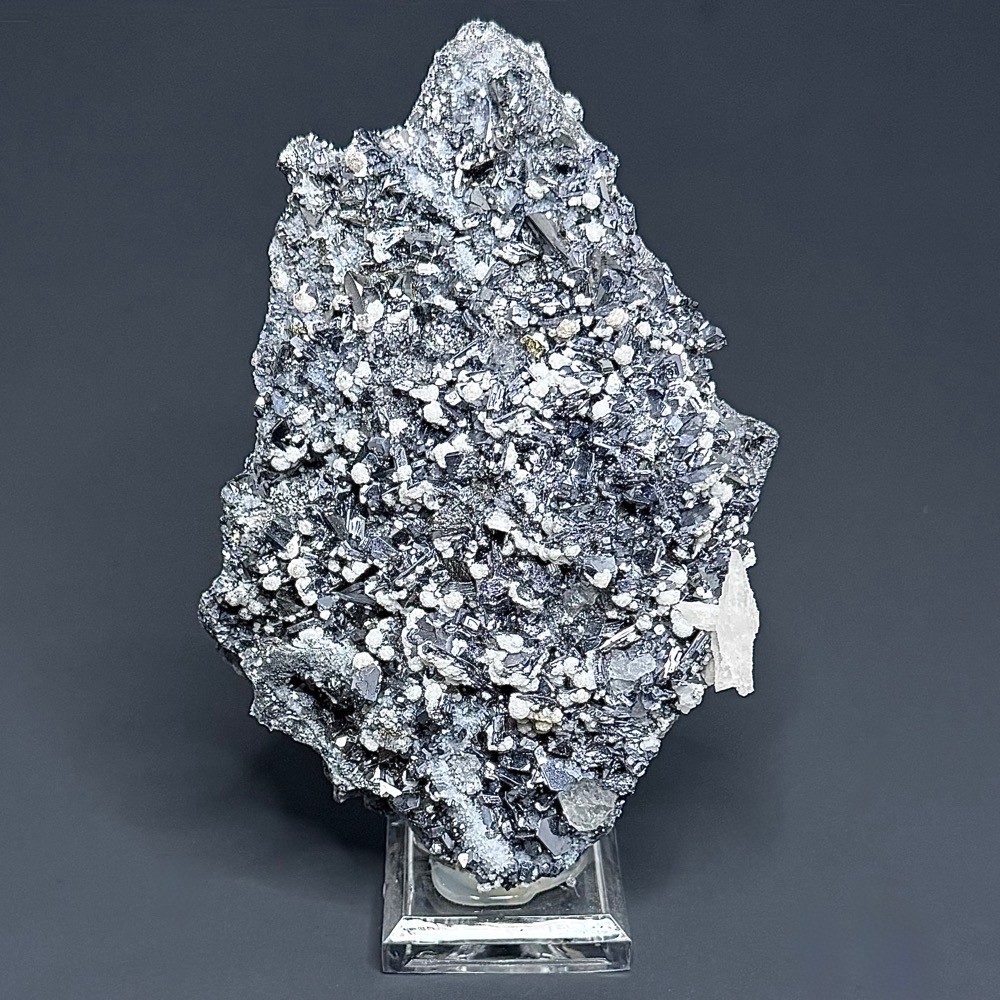 GAL907 GALENA WITH QUARTZ AND CALCITE