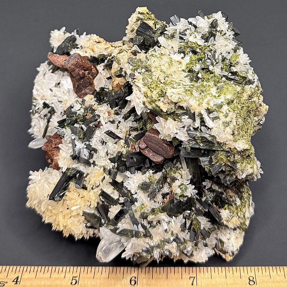 GAL931 EPIDOTE WITH QUARTZ AND PYRITE - Image 2