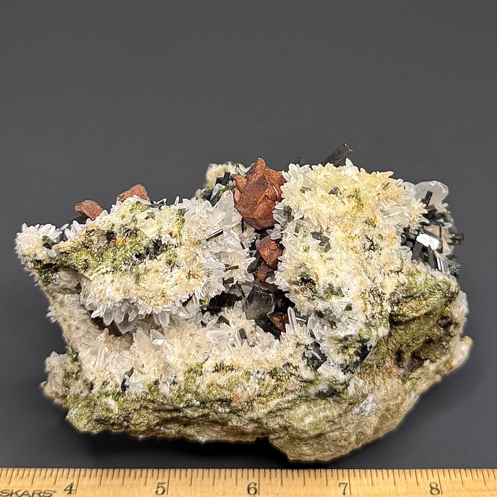GAL931 EPIDOTE WITH QUARTZ AND PYRITE - Image 4