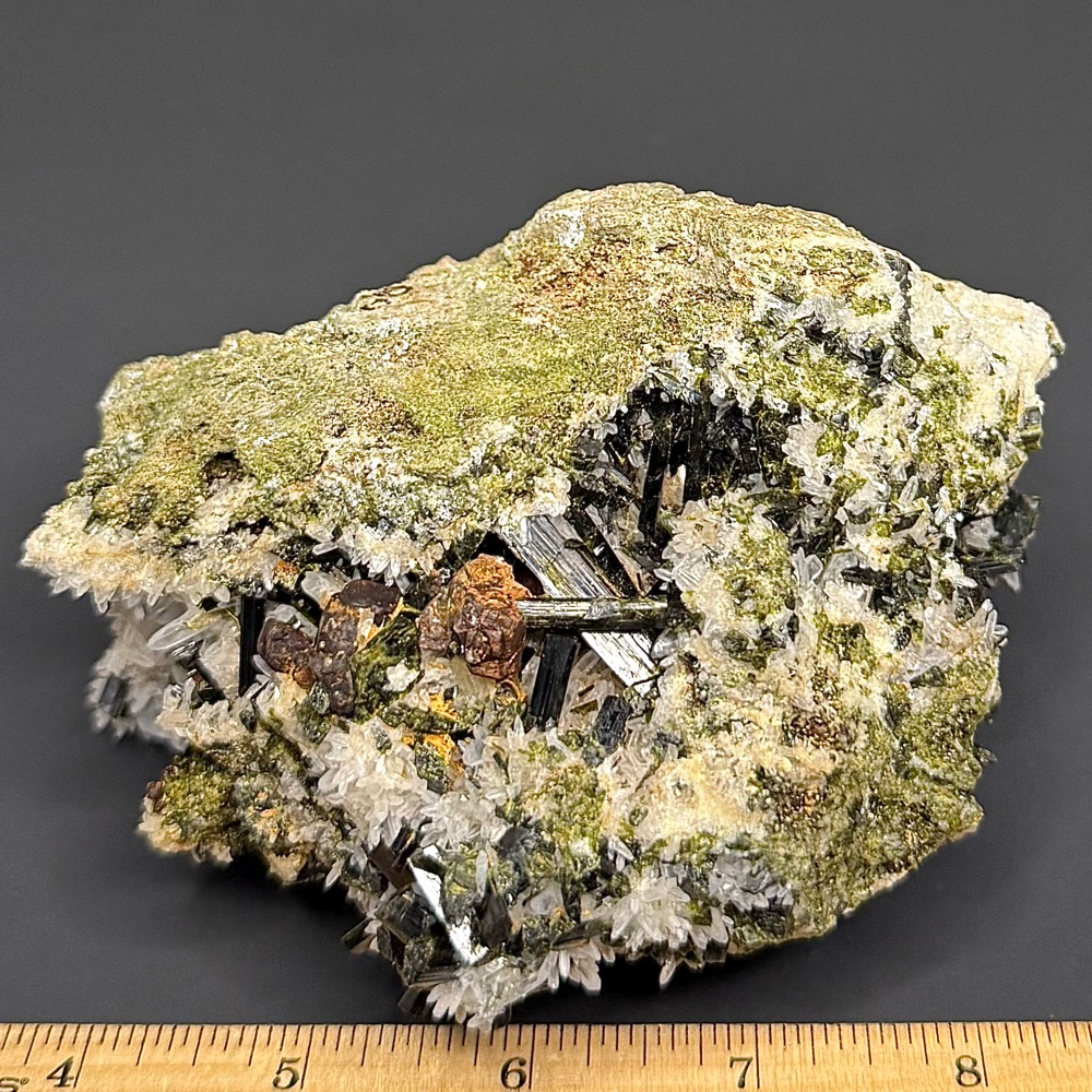 GAL931 EPIDOTE WITH QUARTZ AND PYRITE - Image 6