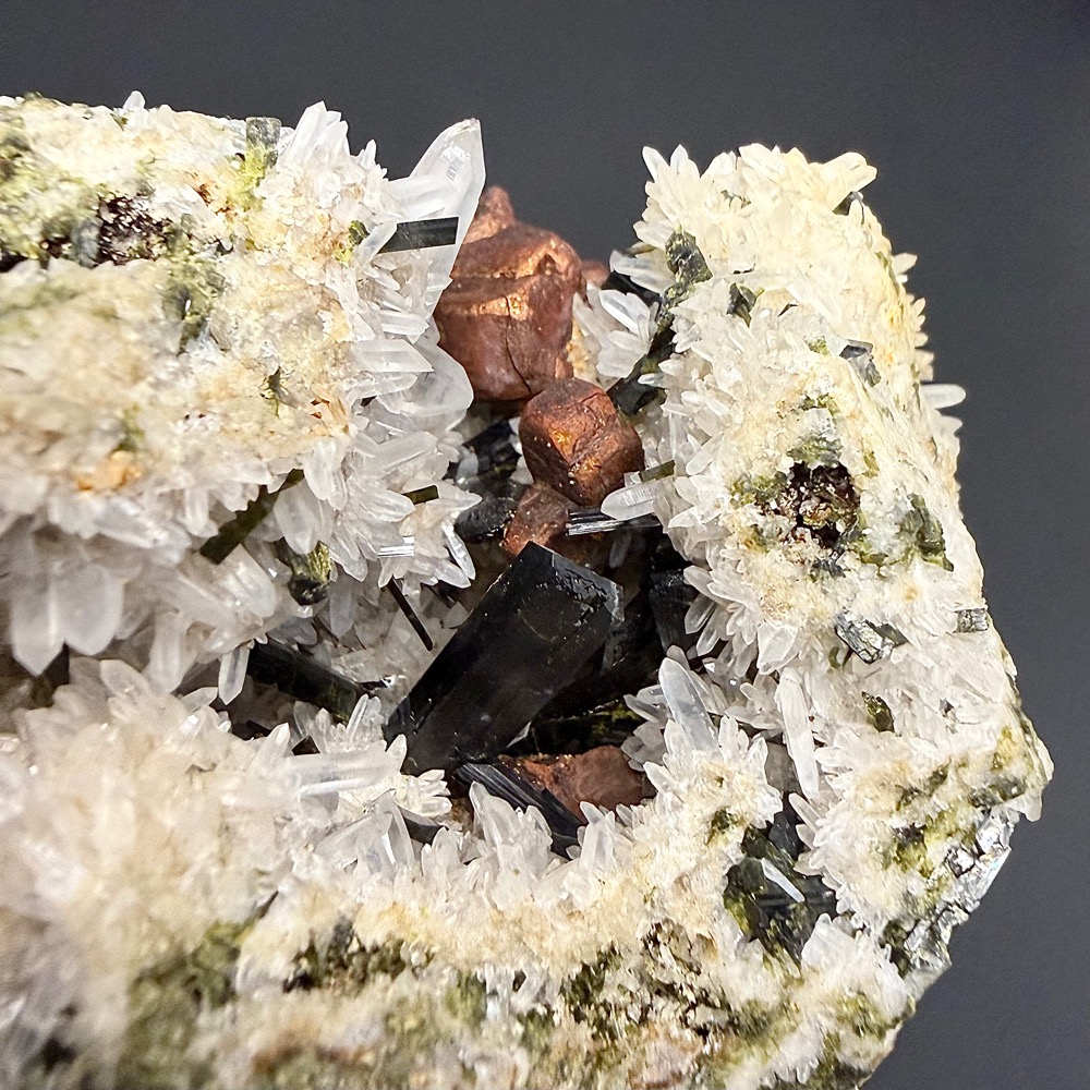 GAL931 EPIDOTE WITH QUARTZ AND PYRITE - Image 7