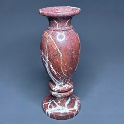 PR809 Zebra Marble Vase