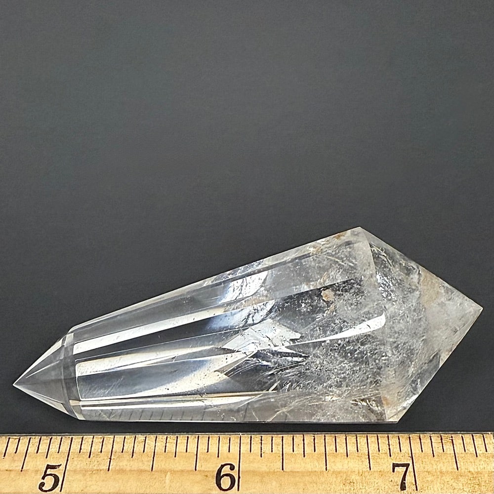 PR500 12-Sided Crystal Quartz Vogel Wand - Image 2