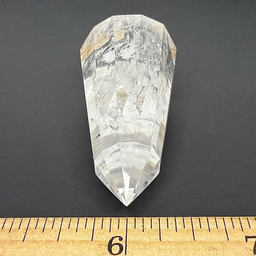 PR500 12-Sided Crystal Quartz Vogel Wand - Image 4