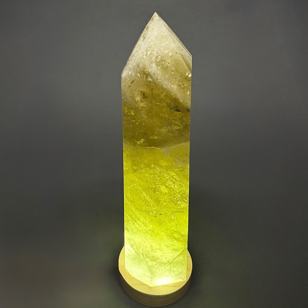 PR1008 Citrine Obelisk
