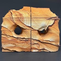 BK104 Sandstone Bookends