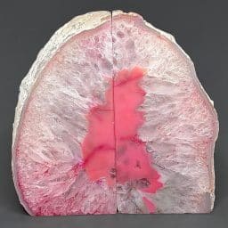 BK201 Brazilian Agate Bookends