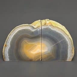 BK210 Brazilian Agate Bookends