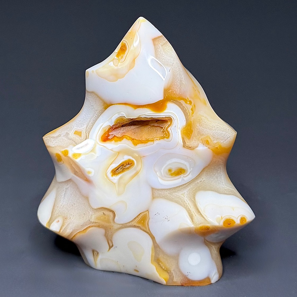 PR1115 Carnelian Agate Flame