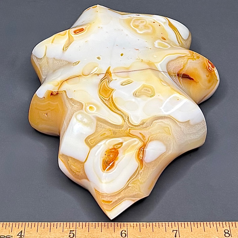 PR1115 Carnelian Agate Flame