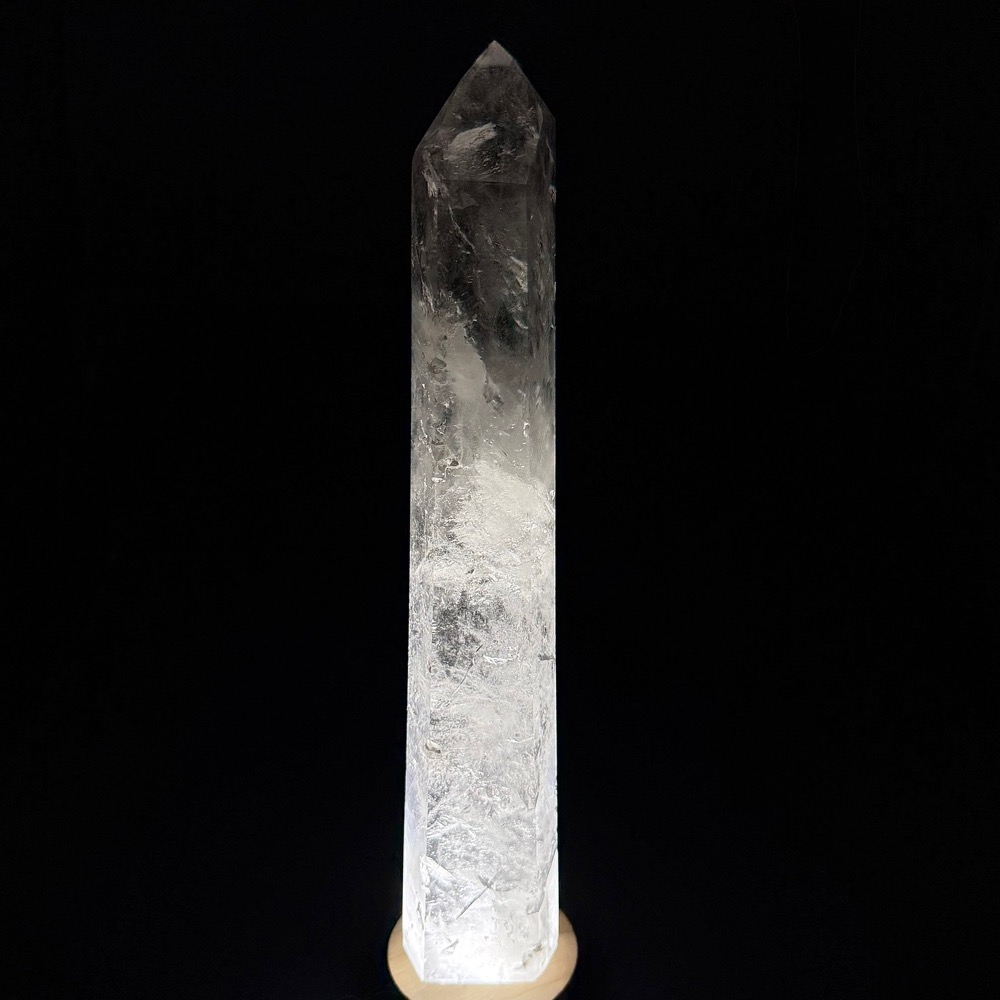 PR1124 Crystal Quartz Obelisk