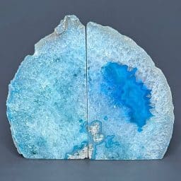 BK806 Brazilian Agate Bookends