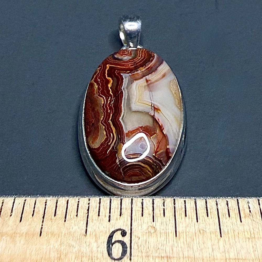 PN103 Mexican Lace Agate - Image 3