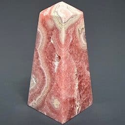 PR400 Rhodocrosite Obelisk