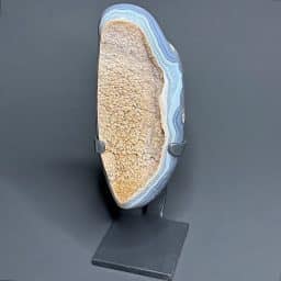 PR1009 Amethyst Geode on a Metal Stand